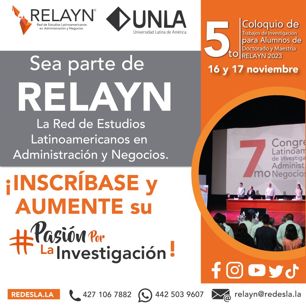 relayn.redesla.la COLOQUIO SEA PARTE DE RELAYN