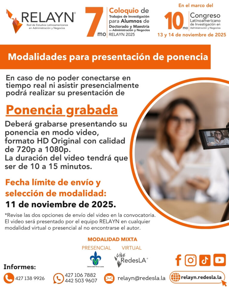 PONENCIA GRABADA - 7MO COLOQUIO RELAYN 2025 relayn.redesla.la